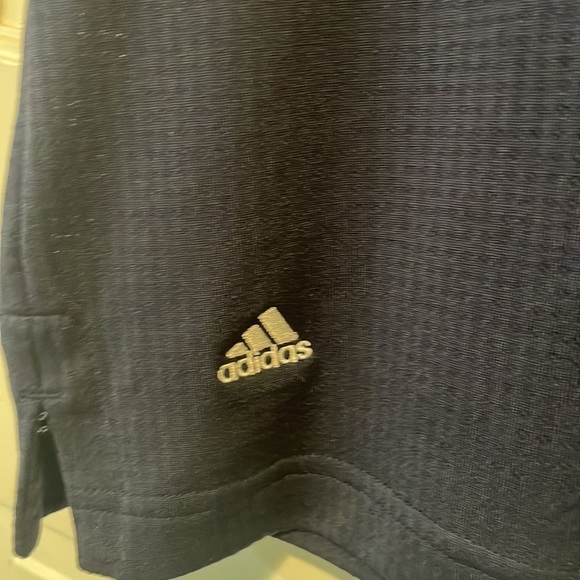 Adidas ClimaCool Womens Golf Top Polo Blue with white details size X-Large - Picture 5 of 12